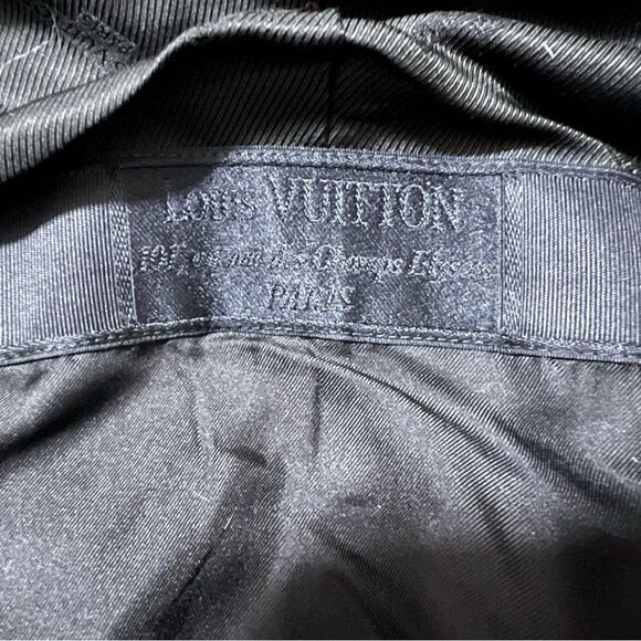 LOUIS Vuitton Jacket Runway RARE 2009 Collection Black Wool Blend Coat Size 40 - Picture 9 of 15